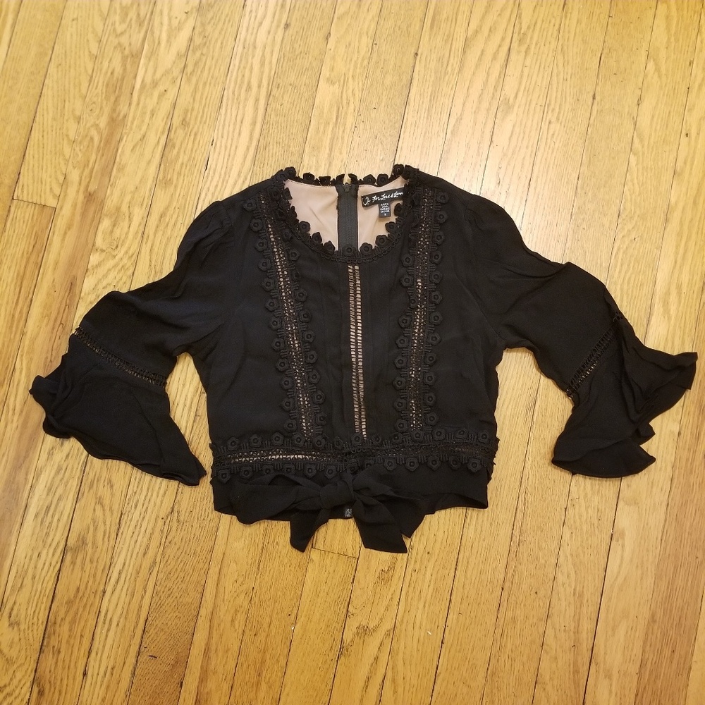 For Love and Lemon crop top